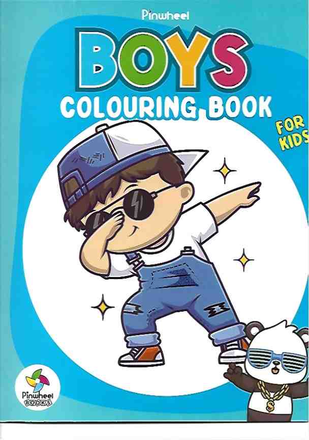 Boys Colouring Book