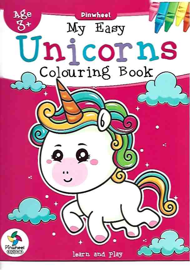 My Easy Unicorn Colouring Book